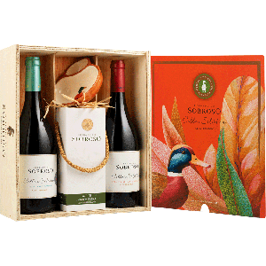 Conjunto Herdade Sobroso Cellar Red/White+ Azeite+taça