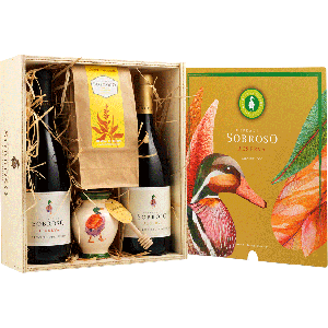 Conjunto Herdade Sobroso 2 Garrafas + Mel + Chá (gift Box)