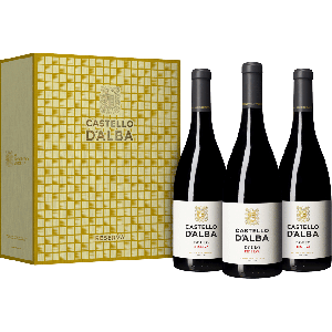 Conjunto Garrafas Castello D´alba Reserva Tinto 2023