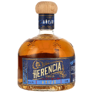 Tequila Herencia Anejo Agave
