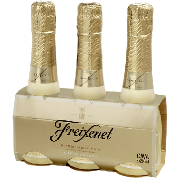 Pack Espumante Freixenet Carta Nevada Semi Seco 0.20l