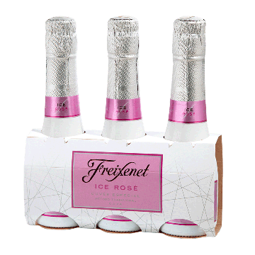 Pack Espumante Freixenet Ice Rose Meio Seco 20cl