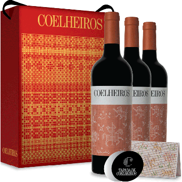 Conjunto Coelheiros Jahrgang Rot (3 Garrafas) 2022