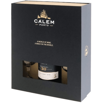 Porto Calem 20 Jaar + 2 Cálices (conjunto)