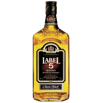 Whisky Label 5 Classic Black