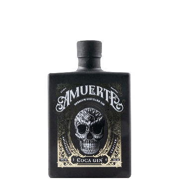 Gin Amuerte Coca Leaf Black Edition