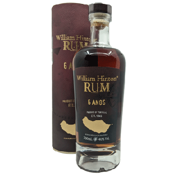 Rhum William Hinton Madeira 6 Years