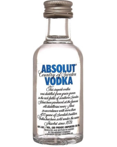 Miniatura Vodka Absolute 0.05l