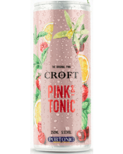 Porto Croft Tonic & Pink 0.25l (lata)